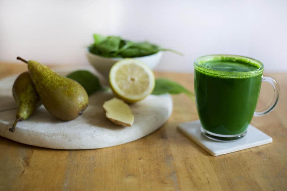 Tasty, Nutrition-Packed Pear and Ginger Juice Pear Ginger Celery juice